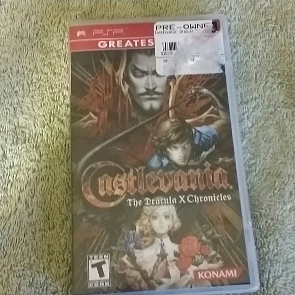 Castlevania psp game