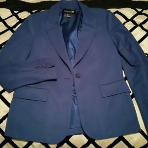 Forever 21 royal blue blazer