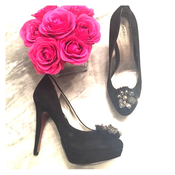 BCBGeneration Shoes - BCBGeneration Sexy Beaded Style Heels New Sz.9