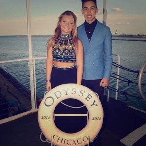 Sherri hill worn once dress