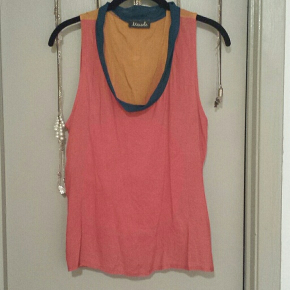 Color Block Tank Top