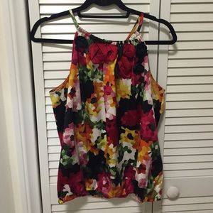 Sunny Leigh Flowered Top