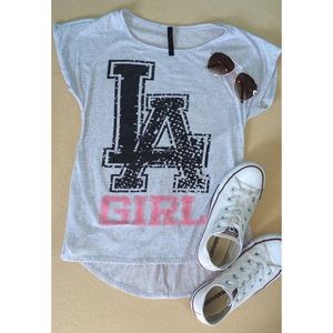 LA girl tee