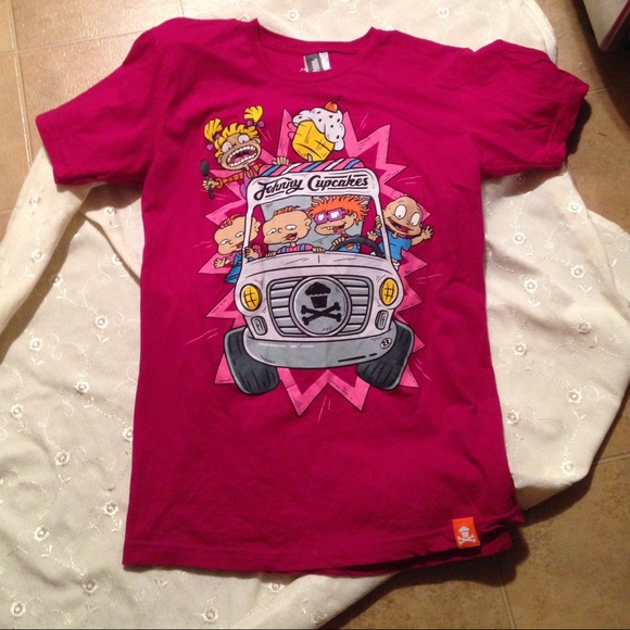 ⚡️SOLD⚡️Rugrats Johnny Cupcakes Shirt - Picture 2 of 4