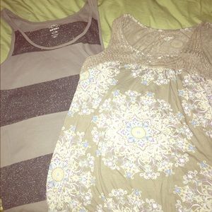 XL. TANK TOPS! And jeans
