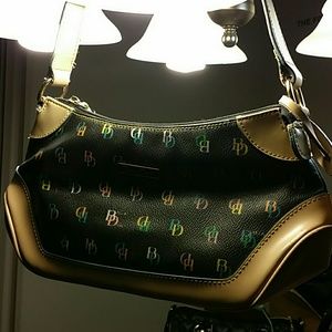 Cute black colorful purse