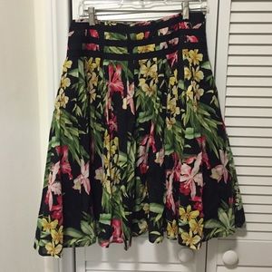 Tommy Bahama Floral Skirt A-Line