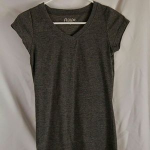 Dark Gray v-neck
