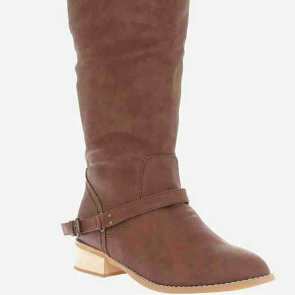 HOLD till Friday Torrid boots size 8w brown