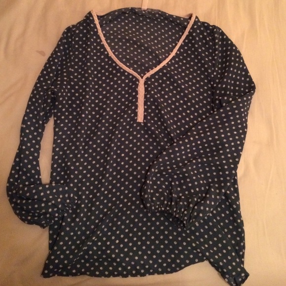 Long sleeve blouse
