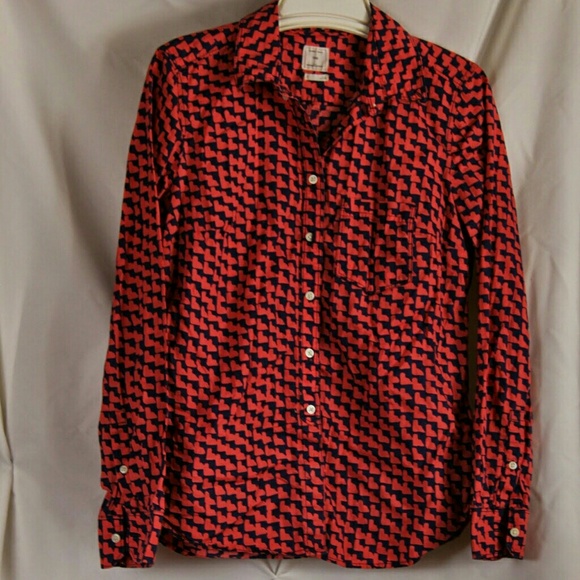 Button down collared shirt