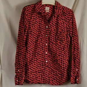 Button down collared shirt