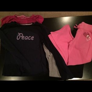 GIRLS Sweatsuit Bundle 10/12