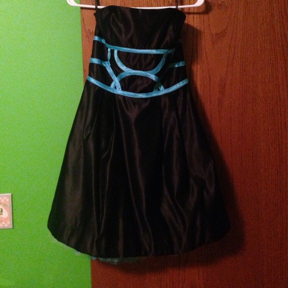Size 7 Black Jessica McClintock Short formal