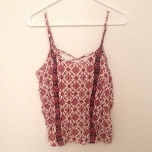 Bohemian print tank top