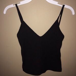 Ribbed crop tank