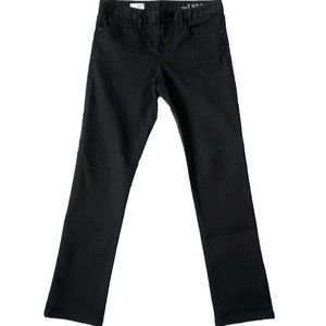 Gap straight leg black jeans