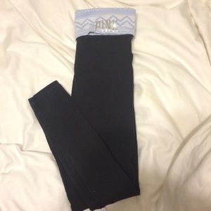 Leggings from pink with tribal band