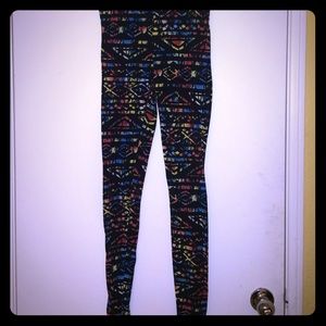 Multi-colored leggings