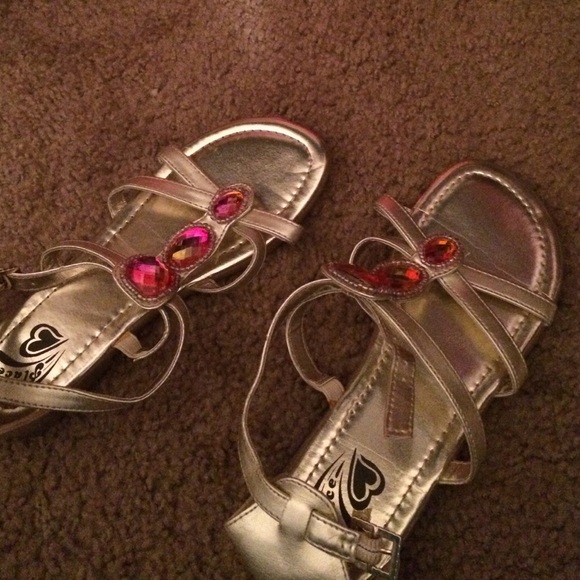 Gold Jem Sandals - Picture 3 of 4