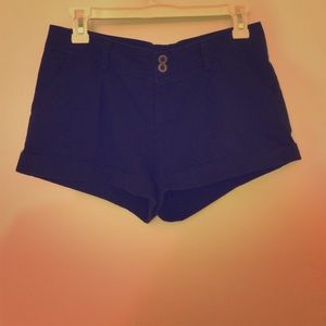 Navy blue shorts