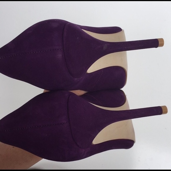SteveMadden Steven purple pumps Sz 7 - Picture 4 of 4