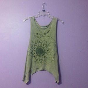 Urban Outfitters Floral Hippie Graphic Tee