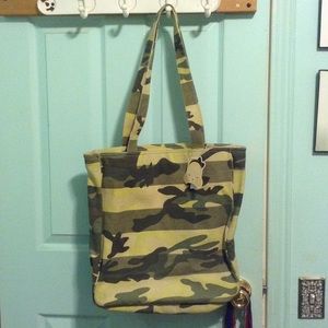 Harajuku Lover Camouflage Tote Bag
