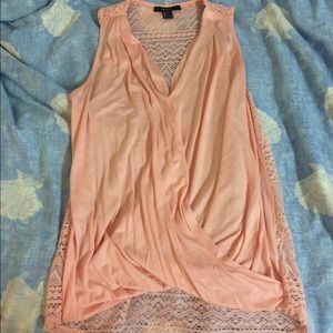 Flowy Pink Tribal Tank S