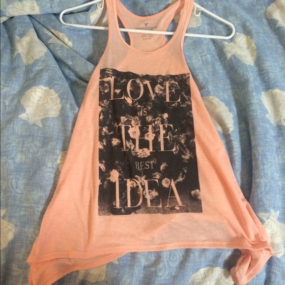 American Eagle Drape Tank S