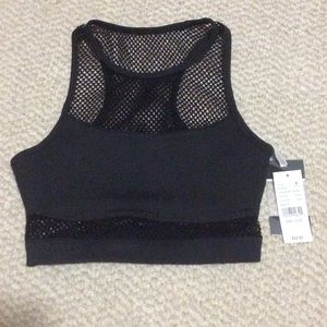 Mesh Sports Bra / Crop Top