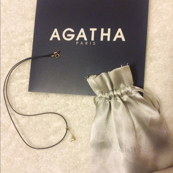 Agatha Eiffel Tower necklace - Picture 2 of 4