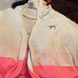 Vs zip up light weight hoodie