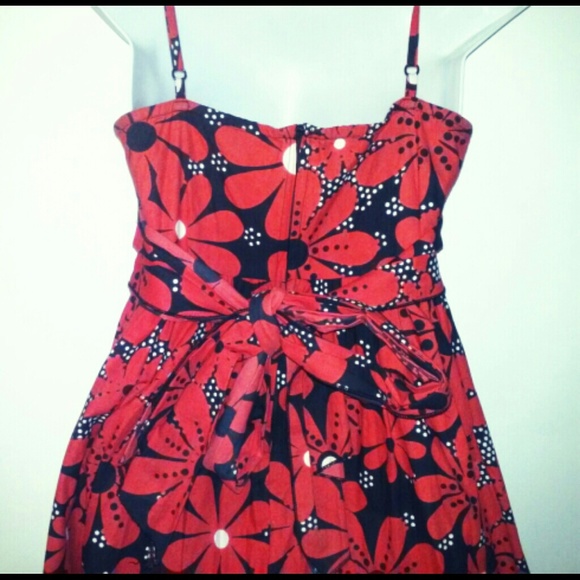 Fire Los Angeles red print dress - Picture 3 of 3