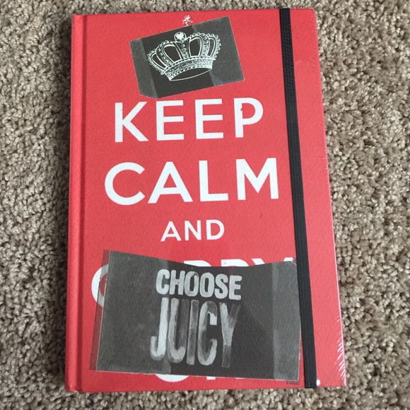 JUICY COUTURE NOTEBOOK 🌹🌷