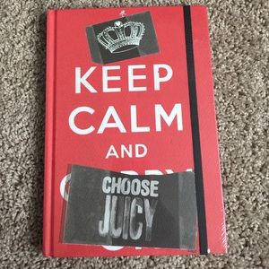 JUICY COUTURE NOTEBOOK 🌹🌷