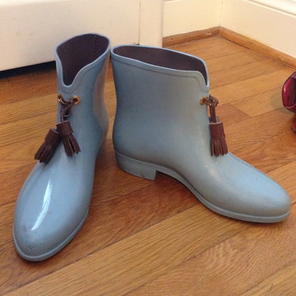 Vivienne Westwood Anglomania + Melissa rainboots