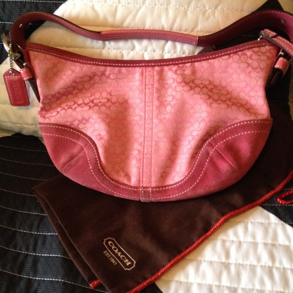 Authentic Coach purse with dust bag.