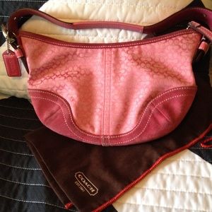 Authentic Coach purse with dust bag.