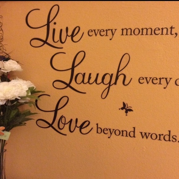 Quotes vinyl wall decal - Picture 3 of 3