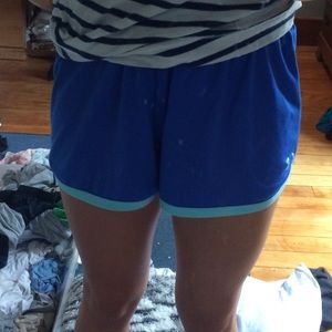 Blue under armour shorts