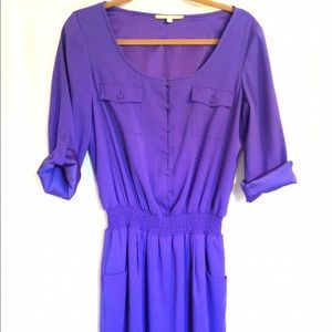 NOT SELLING BUT LOOKING! Purple-blue GB dress 8/10