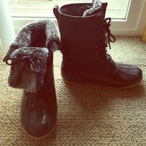 Sporto Delinda Fleece Lined Duck Boot