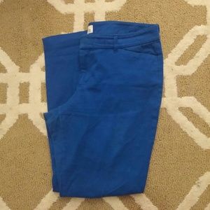 Blue Old navy crop pants
