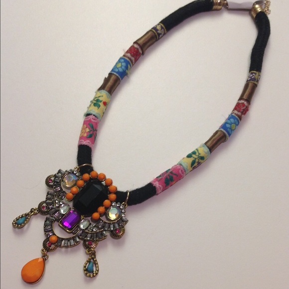 tribal statement necklace!