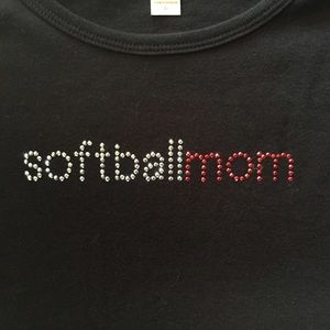 NWT Softball Mom Tee Large