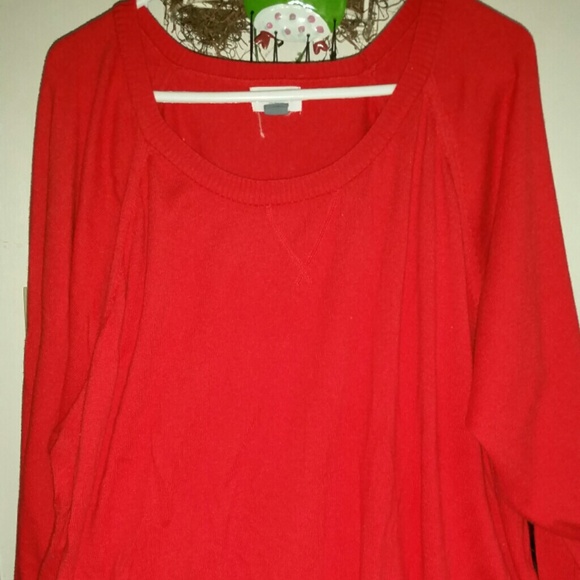 Old Navy 4XL orange sweater
