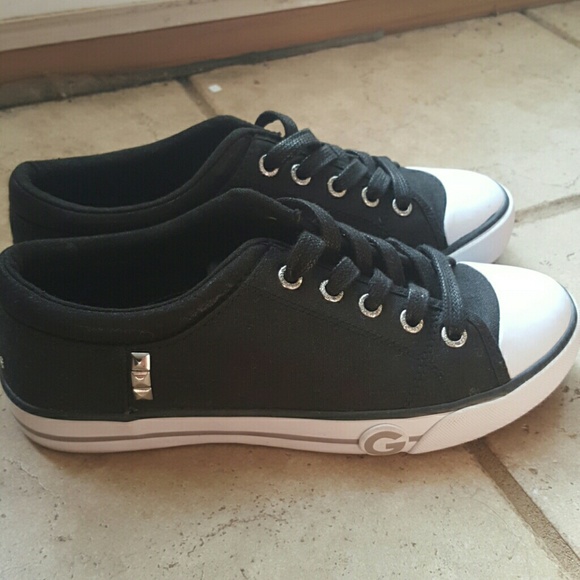 GUESS Sneakers with Jewel Embellishment