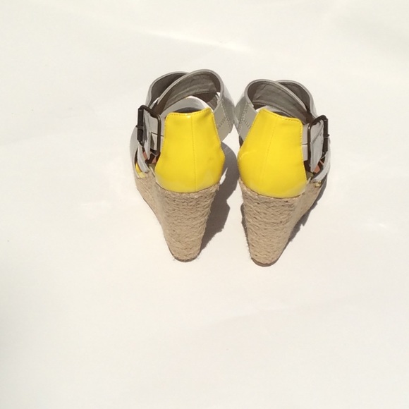 Gray Wedge Sandals - Picture 4 of 4