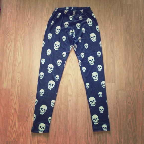 Skeleton leggings - Picture 1 of 1